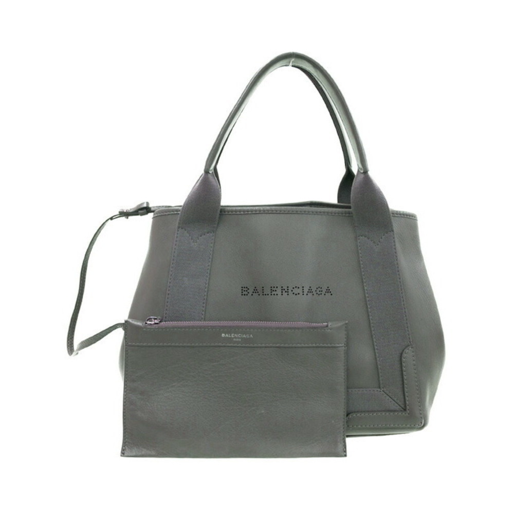 Balenciaga Navy Blue Cabas Tote Bag - Picture 1 of 9